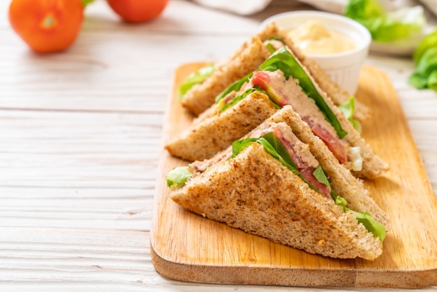 Homemade Tuna Sandwich