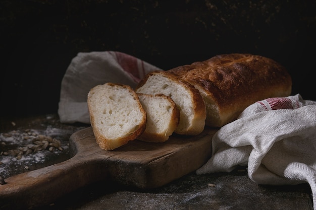 Homemade white wheat bread