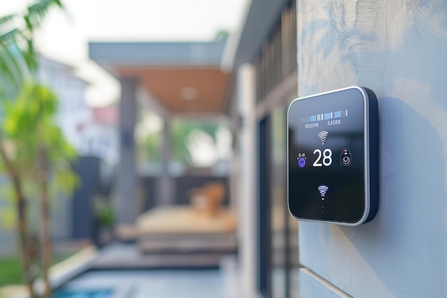 Photo homeowners leveraging aipowered smart thermostats generative ai