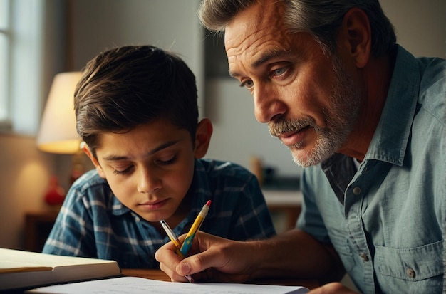 Homework Help FatherSon Study Session