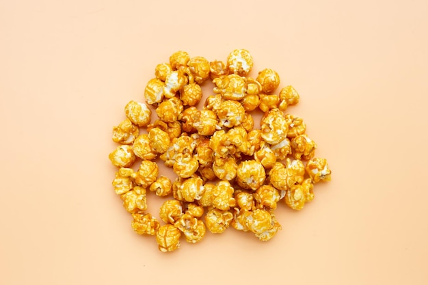 Honey caramel popcorn Delicious snack