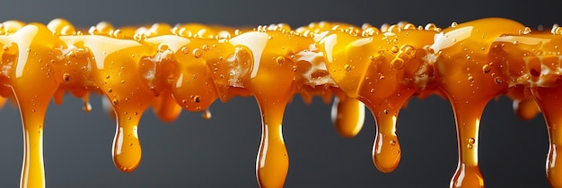 Photo honey dripping simple graphic