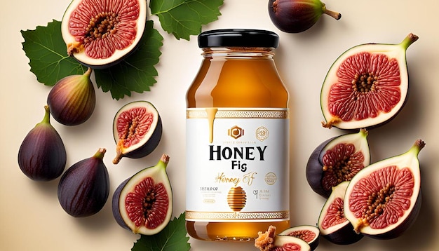 Honey with Fresh Figs