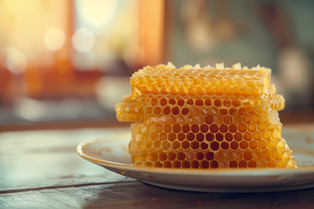 Honeycomb on a Plate