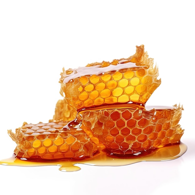 honeycombs with honey