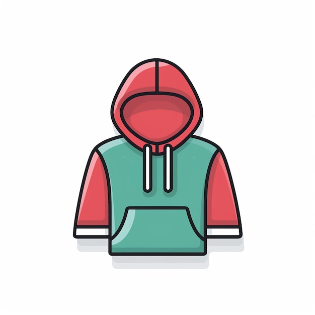 Photo hoodie icon fashion and clothing symbol art logo illustration