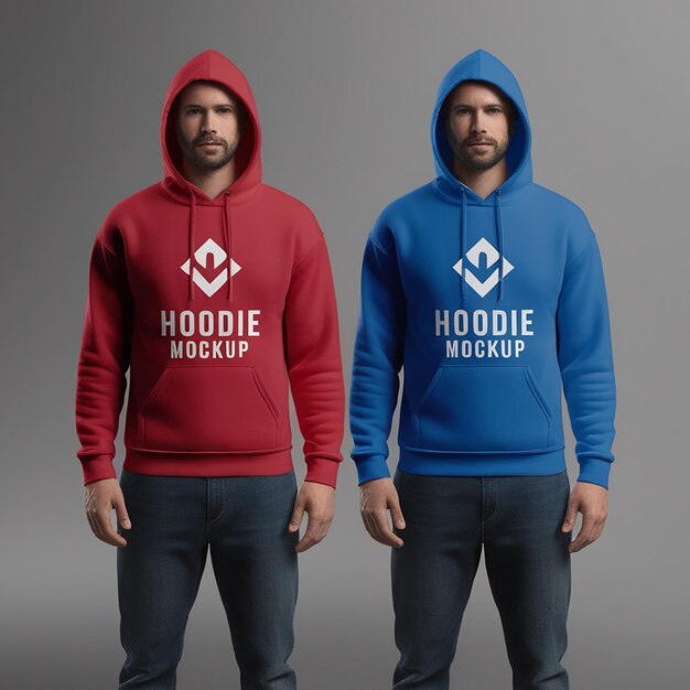 Photo hoodie mockup