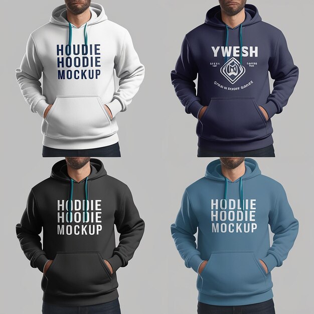 Photo hoodie mockup