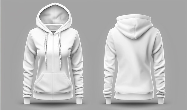 A hoodie for a woman with a hoodie.