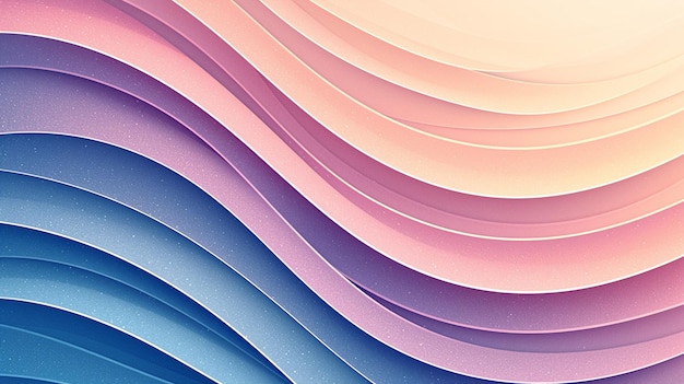 horizontal poster background in modern minimalist style with dynamic liquid gradient shapes