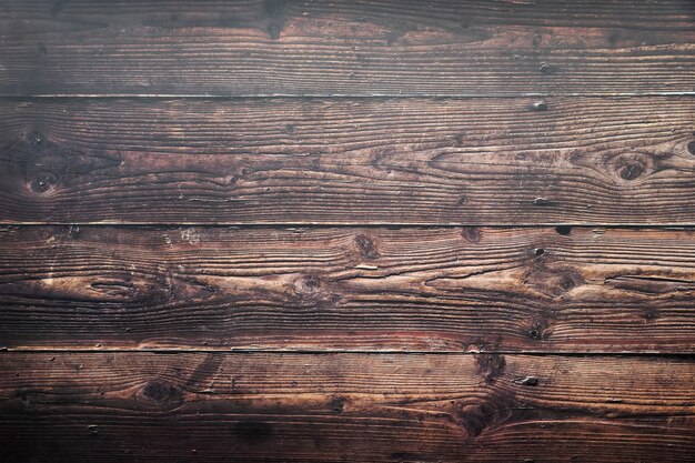 Horizontal texture background of brown wood