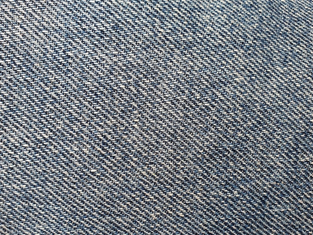 Horizontal texture of light denim