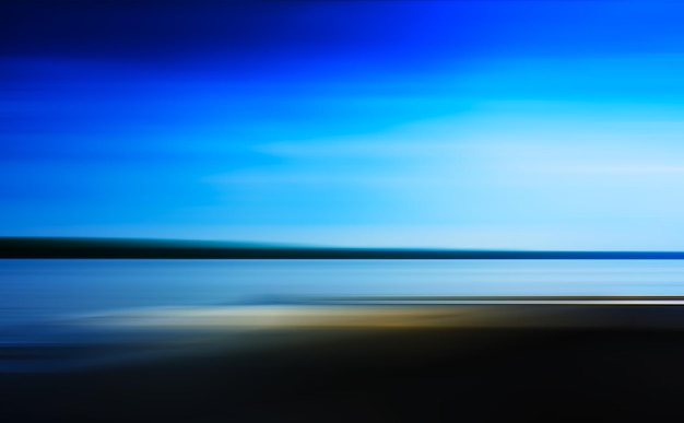 Horizontal vivid landscape ocean in motion abstraction background backdrop