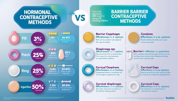 Hormonal Contraceptives vs Barrier Methods Understanding the Differences