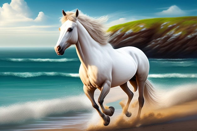 Horse AI HD generated Image