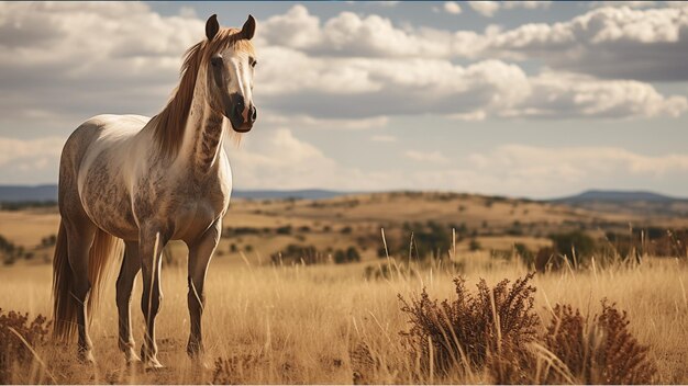 Horse in Field