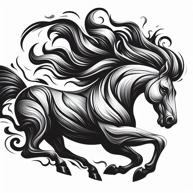 horse illustration