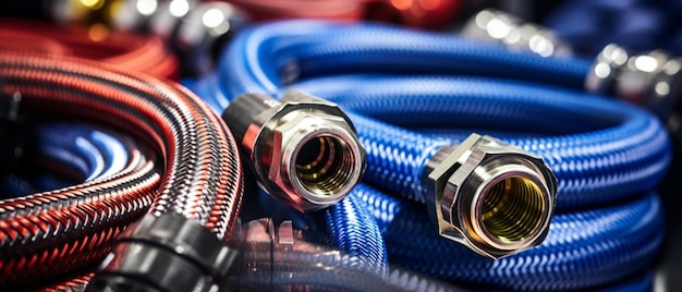 Photo hoses and couplings for industry