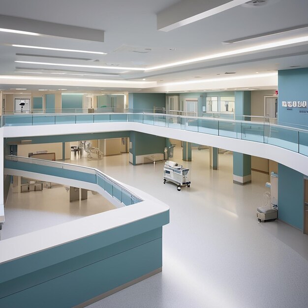 Photo hospital architecture design planning promoting patient safety