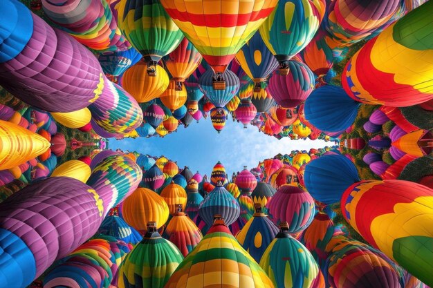 Photo hot air balloon symphony