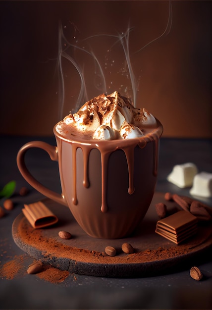 Hot chocolate, Generative ai