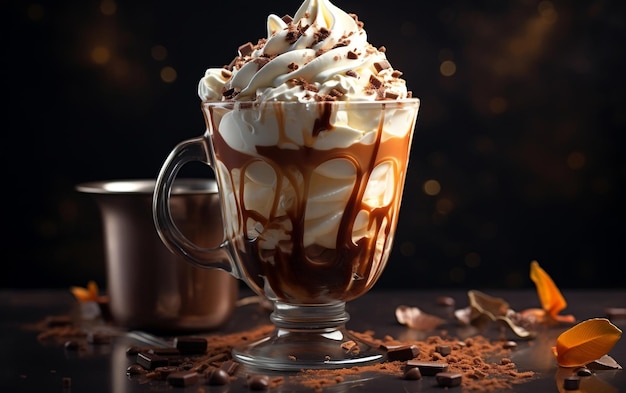 Hot Chocolate Whipped Generative AI