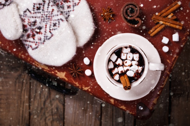 Hot Chocolate with Marshmallow