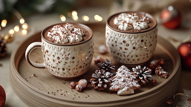 Photo hot cocoa cozy