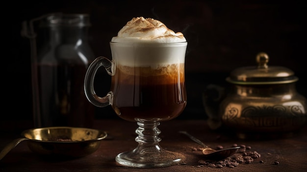 A Hot Cup of Irish Coffee for a Boozy Kick