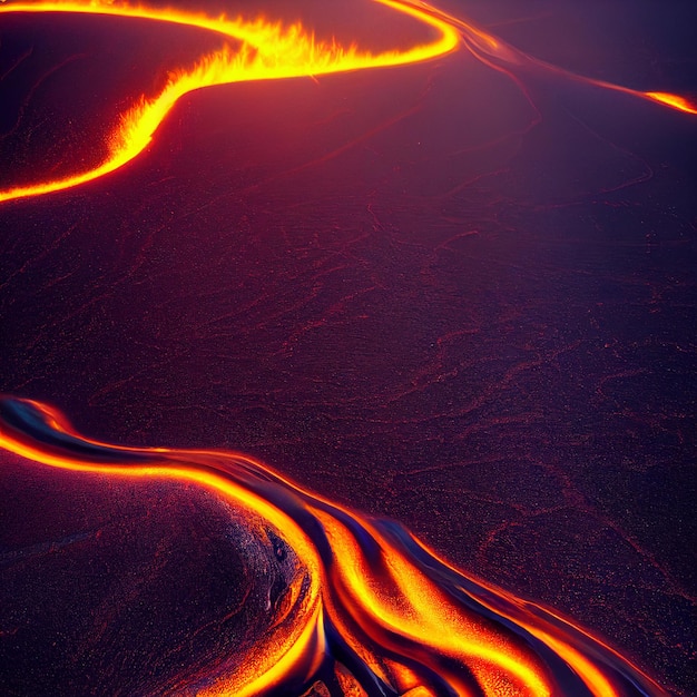 Hot lava Red lava texture background