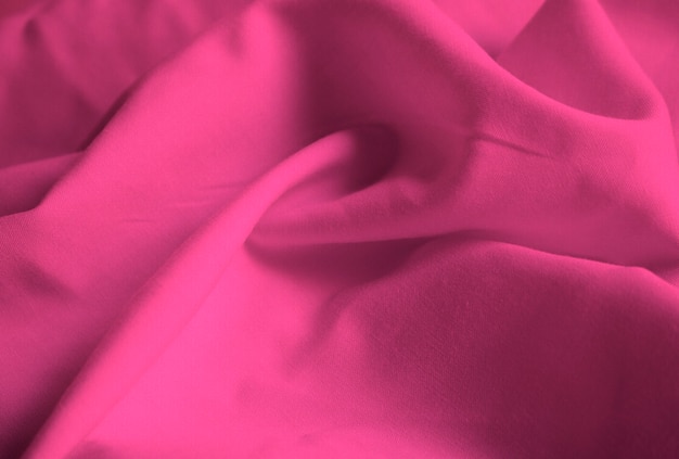 Hot Pink Color fabric texture background