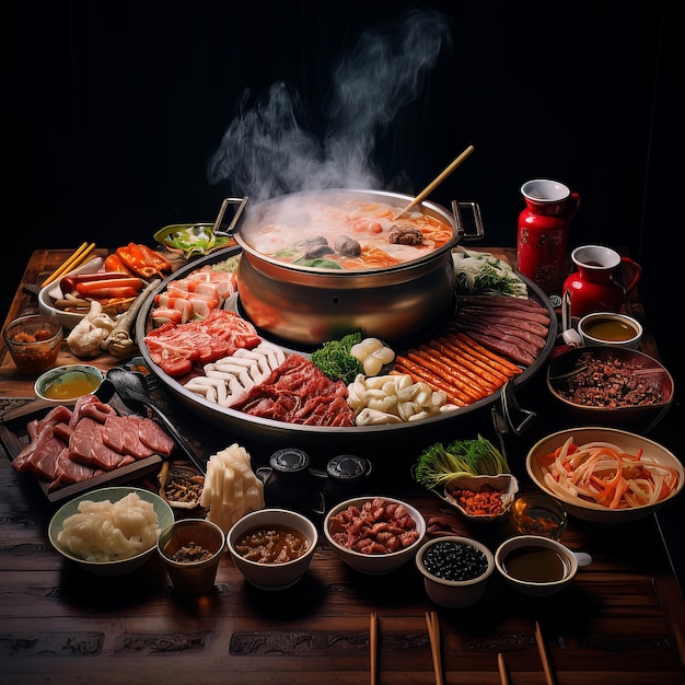 Hot Pot Feast A Culinary Journey