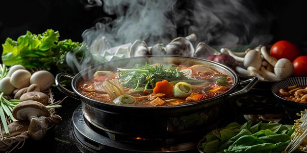 Hot Pot with Professional Strong Unidirectional Lighting