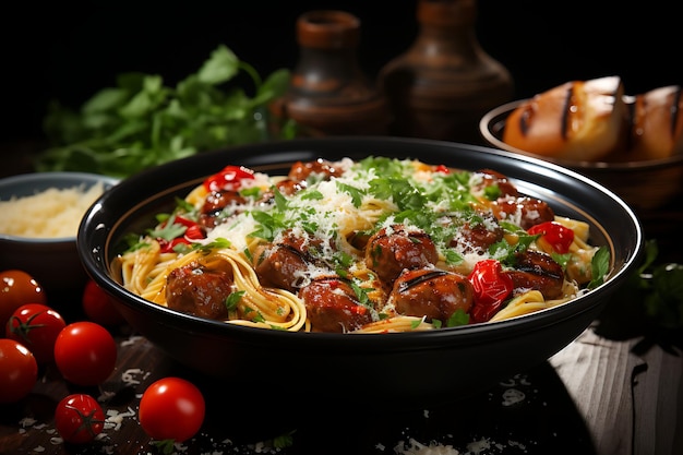 Hot and Spicy Sausage Pasta Paradise