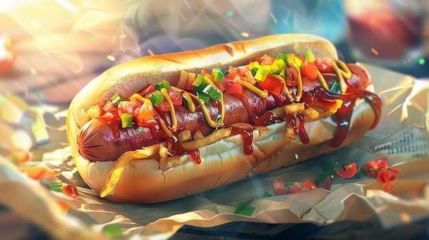 Hotdog Images Showcase in 169 Aspect Ratio and 60 Version