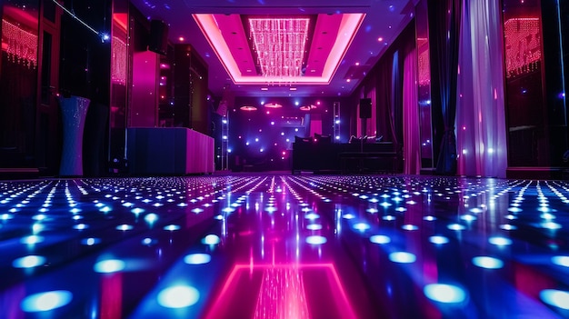 Photo hotel disco hosting themed nights with celebrity djs and stylish dancers