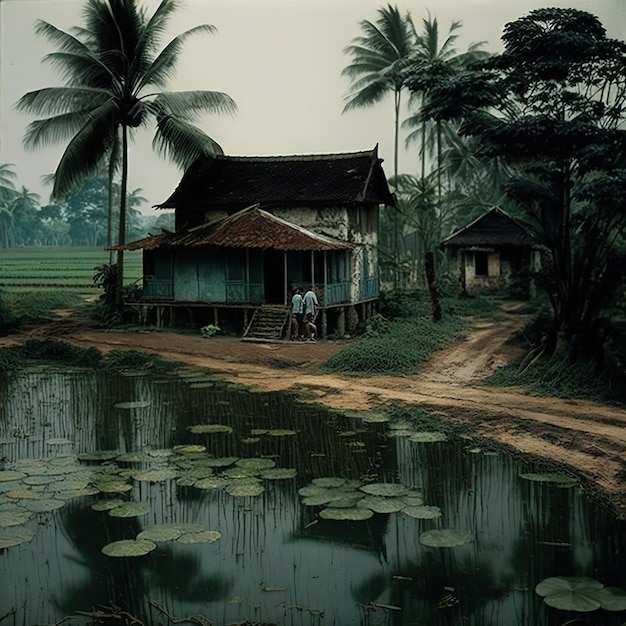 A house by the water