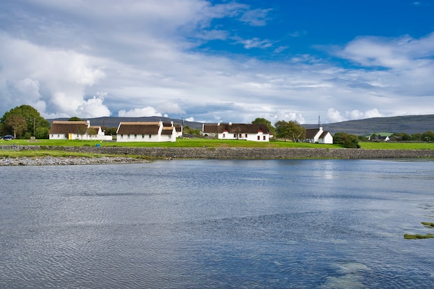 House At The Coast. Landscape