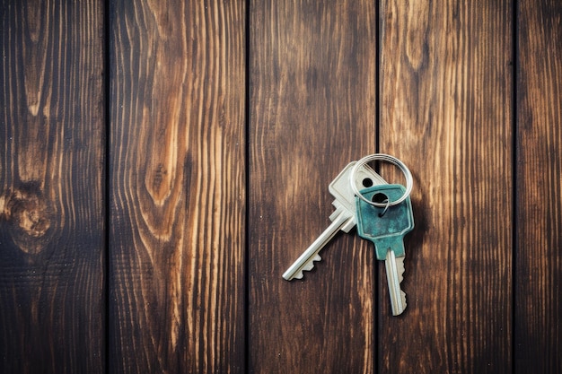 A house equipped with keys The idea of purchasing a home or prioritizing security