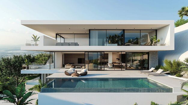 the house is designed by architect and is located in the beautiful greek island