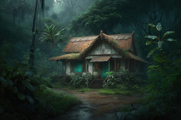 A house in the jungle