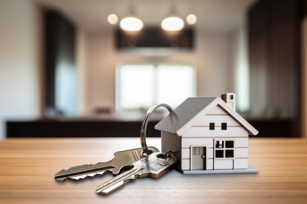 The house the key to the ownership of real estate