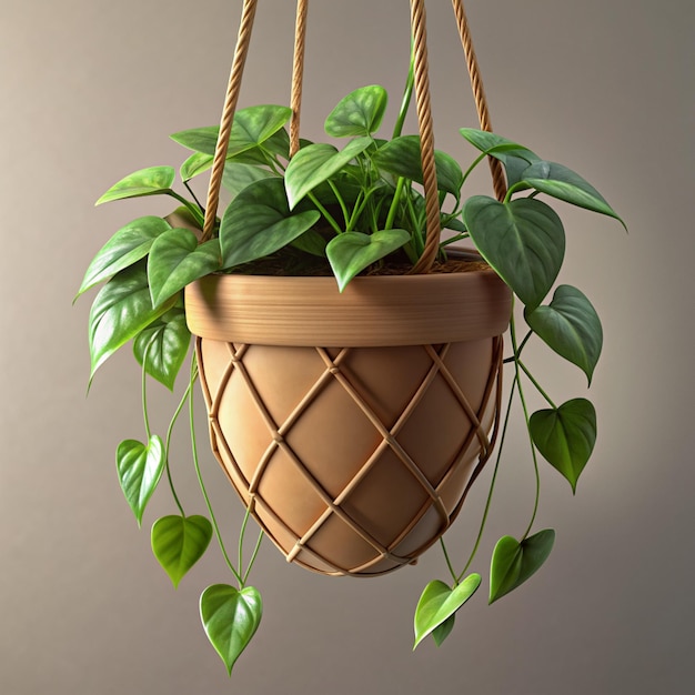 House plant realistic photography