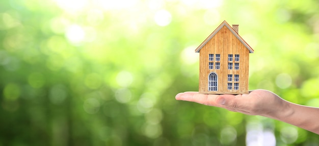 House Residential Structure in hand