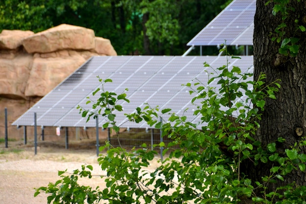 House roof with photovoltaic modules