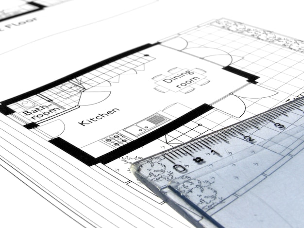 House technical drawing