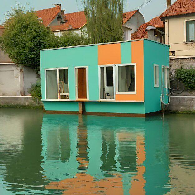 a house that has the word quot on it quot on the side of it