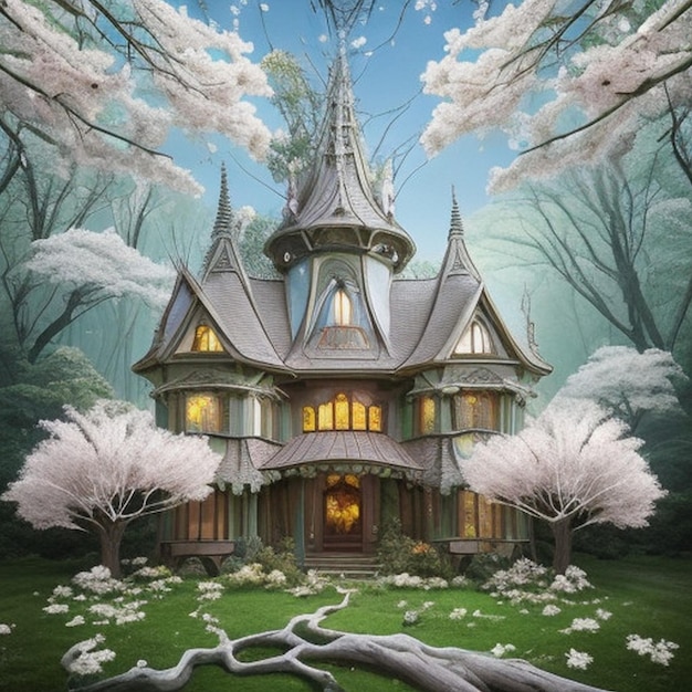 A house in the woods