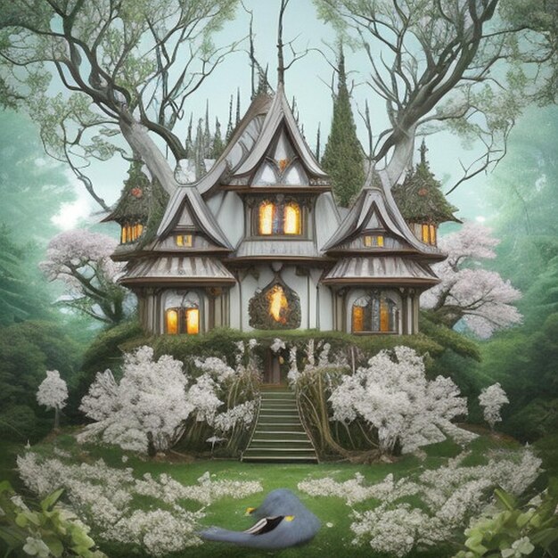 A house in the woods