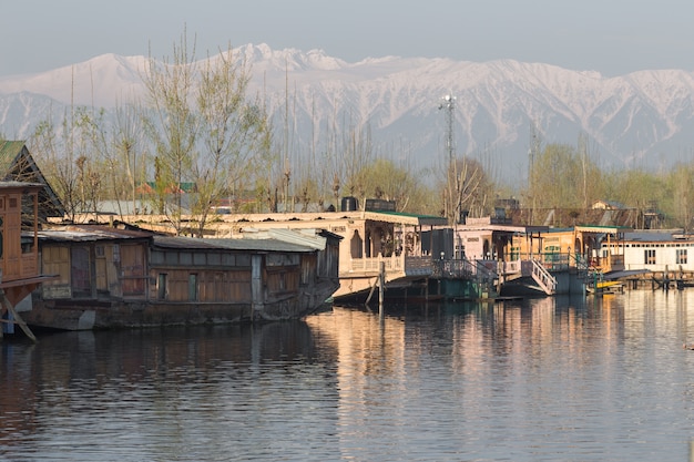 houseboat in Dal lake Kashmir India